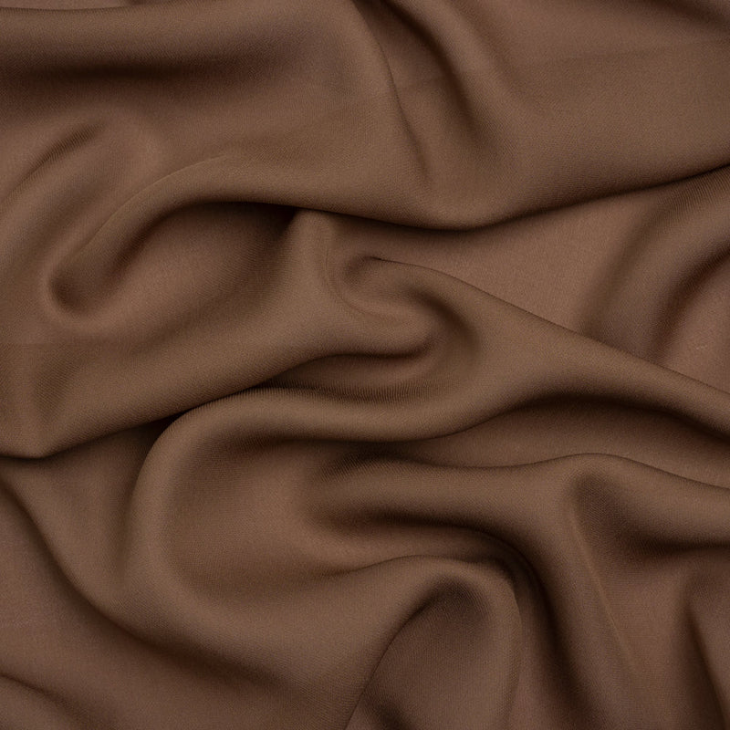 Silk Double Georgette - Cappuccino - Premium Collection