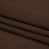 Silk Double Georgette - Chocolate - Premium Collection