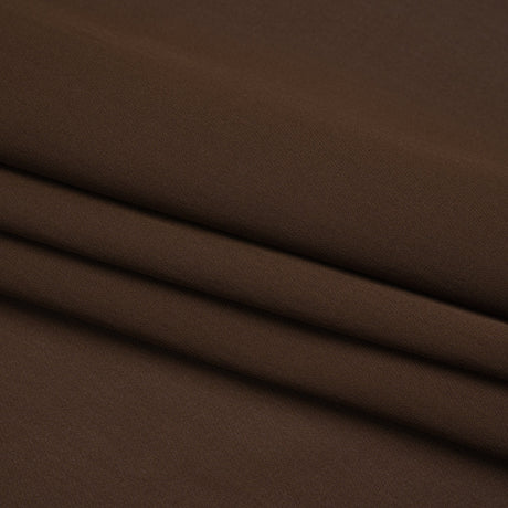 Silk Double Georgette - Chocolate - Premium Collection