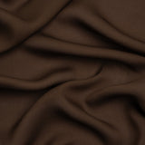 Silk Double Georgette - Chocolate - Premium Collection