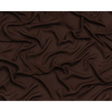 Silk Double Georgette - Dark Brown - Premium Collection