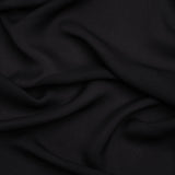 Silk Double Georgette - Black - Premium Collection