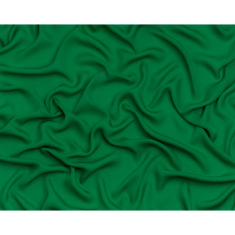 Silk Double Georgette - Kelly Green - Premium Collection