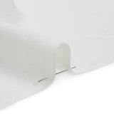 Silk 4-Ply Crepe 44" - Whisper White - Premium Collection