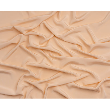 Silk 4-Ply Crepe 44" - Pale Blush - Premium Collection