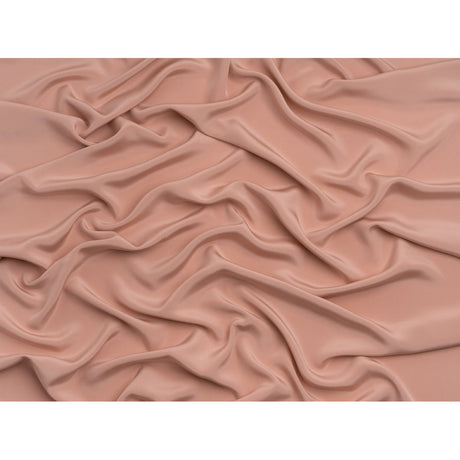 Silk 4-Ply Crepe 44" - Blush - Premium Collection