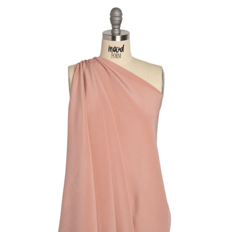 Silk 4-Ply Crepe 44" - Blush - Premium Collection
