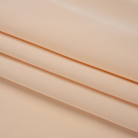 Silk 4-Ply Crepe 44" - Cream Pink - Premium Collection