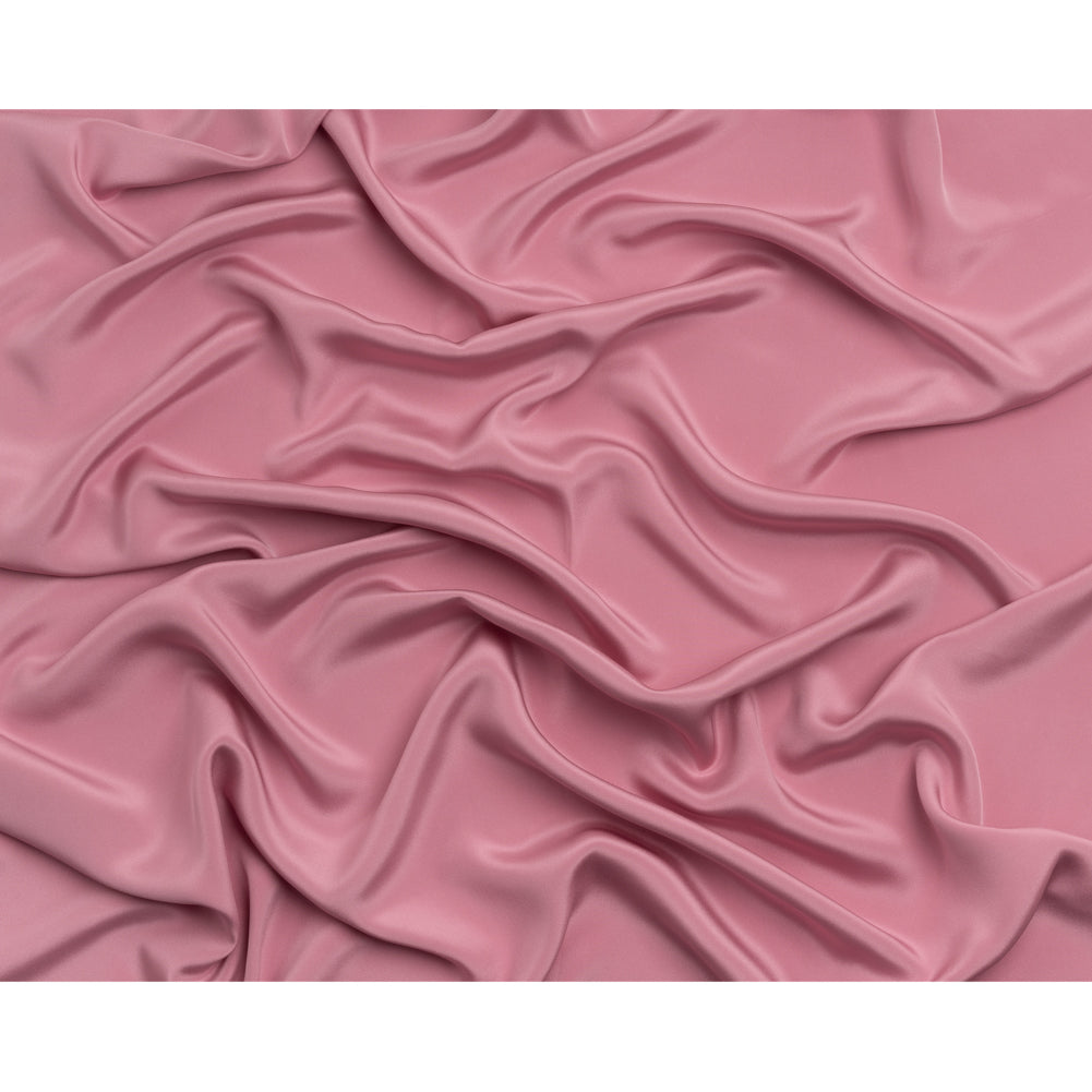 Silk 4-Ply Crepe 44" - Polignac Pink - Premium Collection