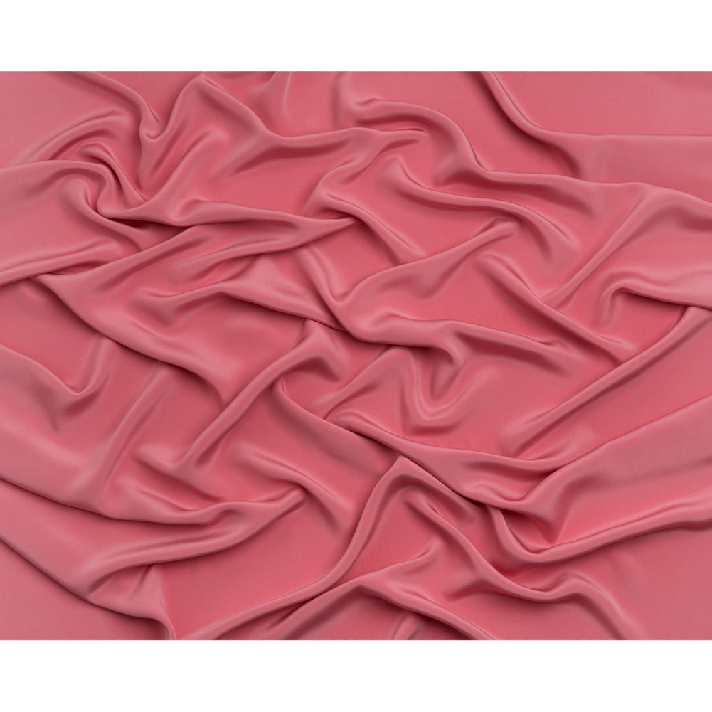 Silk 4-Ply Crepe 44" - Rapture Rose - Premium Collection