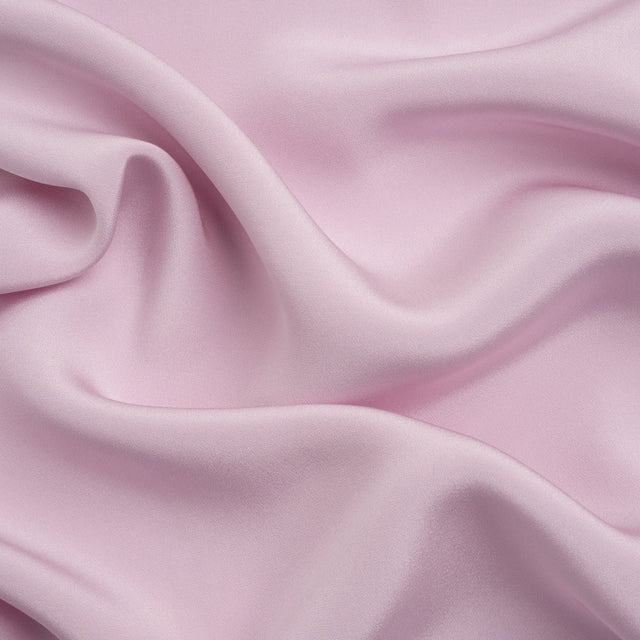 Silk 4-Ply Crepe 44" - Lavender Fog - Premium Collection