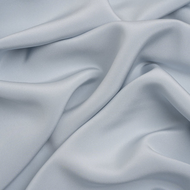 Silk 4-Ply Crepe 44" - Gray Dawn - Premium Collection