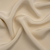 Silk 4-Ply Crepe 44" - Ivory - Premium Collection