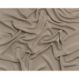 Silk 4-Ply Crepe 44" - Feather Gray - Premium Collection