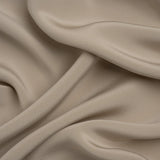 Silk 4-Ply Crepe 44" - Feather Gray - Premium Collection