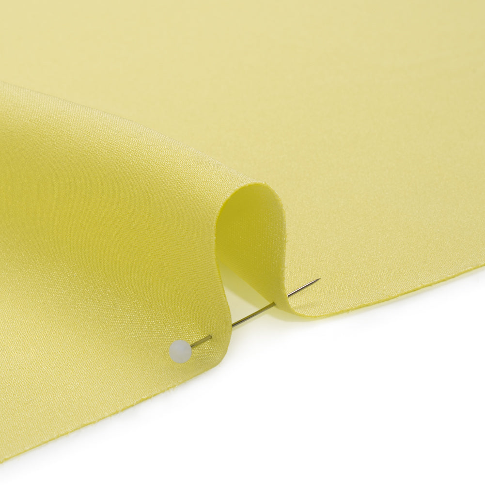 Silk 4-Ply Crepe 44" - Sunny Lime - Premium Collection