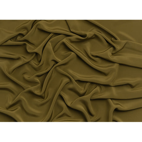 Silk 4-Ply Crepe 44" - Fir Green - Premium Collection