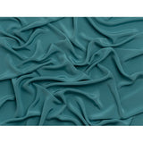Silk 4-Ply Crepe 44" - Colonial Blue - Premium Collection
