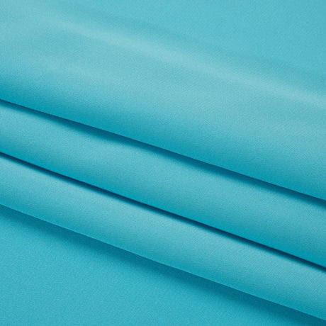 Silk 4-Ply Crepe 44" - Angel Blue - Premium Collection