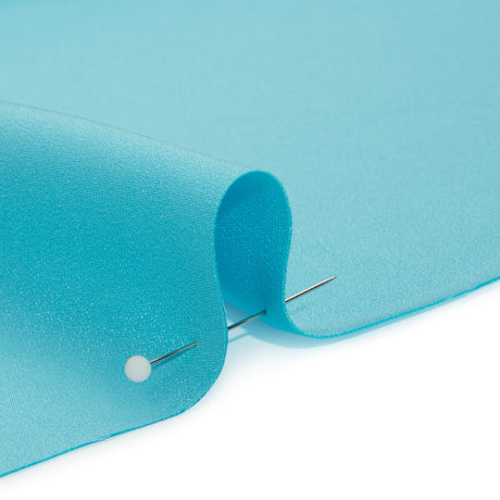 Silk 4-Ply Crepe 44" - Angel Blue - Premium Collection