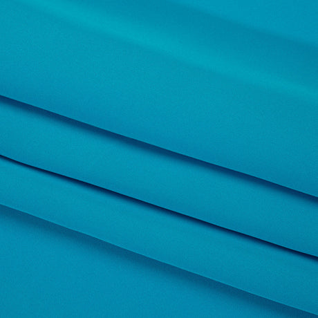 Silk 4-Ply Crepe 44" - Horizon Blue - Premium Collection