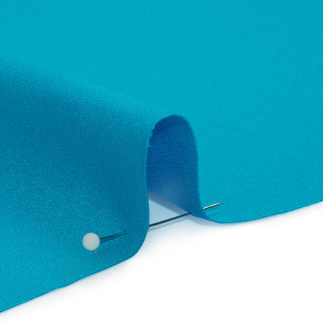 Silk 4-Ply Crepe 44" - Horizon Blue - Premium Collection