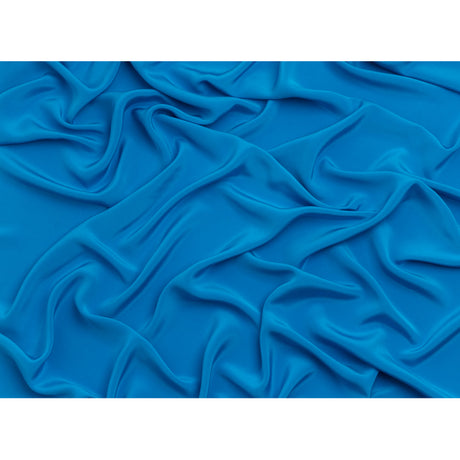 Silk 4-Ply Crepe 44" - Directoire Blue - Premium Collection