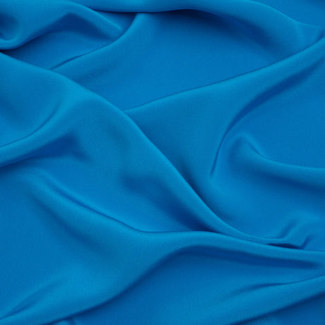 Silk 4-Ply Crepe 44" - Directoire Blue - Premium Collection