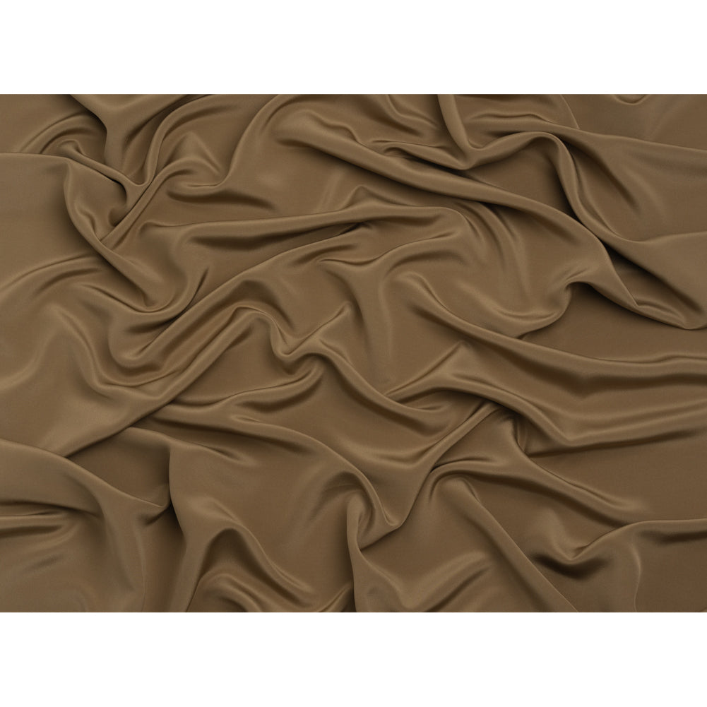 Silk 4-Ply Crepe 44" - Capers - Premium Collection