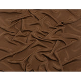 Silk 4-Ply Crepe 44" - Light Brown - Premium Collection