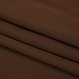 Silk 4-Ply Crepe 44" - Chocolate - Premium Collection