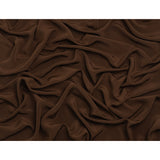 Silk 4-Ply Crepe 44" - Chocolate - Premium Collection