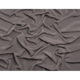 Silk 4-Ply Crepe 44" - Dark Silver - Premium Collection