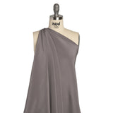 Silk 4-Ply Crepe 44" - Dark Silver - Premium Collection