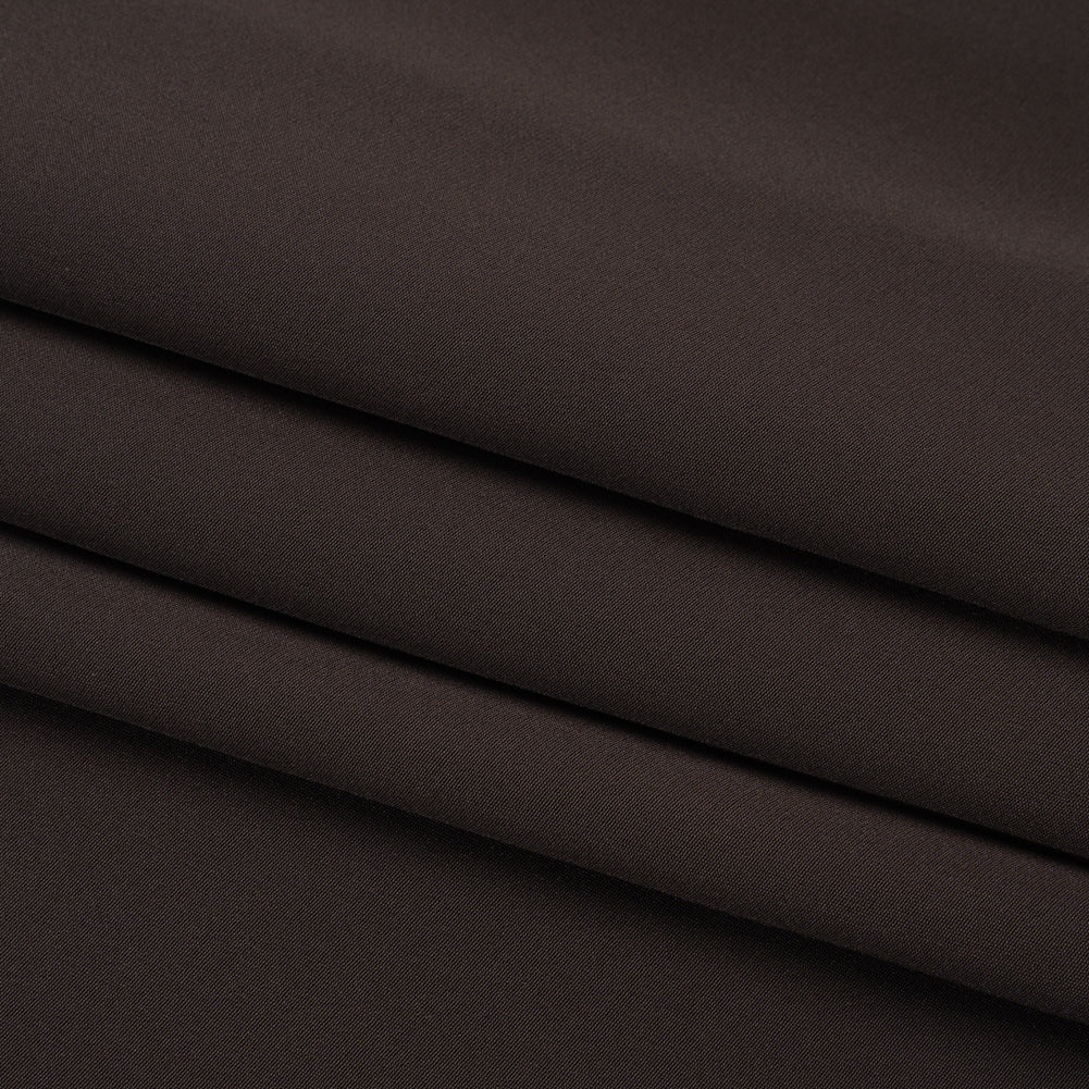 Silk 4-Ply Crepe 44" - Deep Charcoal - Premium Collection