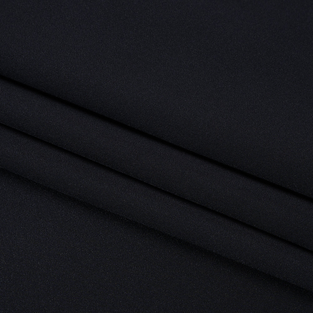 Silk 4-Ply Crepe 44" - Midnight - Premium Collection