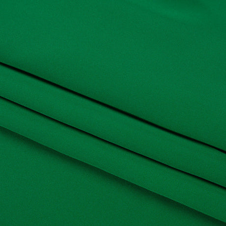 Silk 4-Ply Crepe 44" - Kelly Green - Premium Collection
