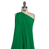 Silk 4-Ply Crepe 44" - Kelly Green - Premium Collection