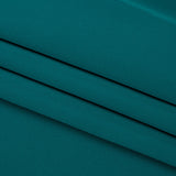 Silk 4-Ply Crepe 44" - Deep Teal - Premium Collection