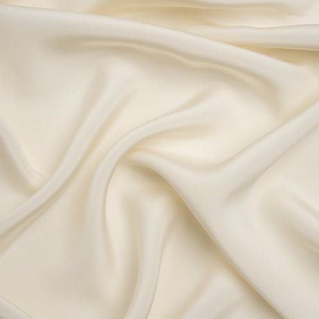 Silk 4-Ply Crepe 54" - Antique White - Premium Collection
