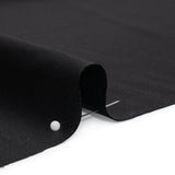 Silk 4-Ply Crepe 54" - Black - Premium Collection