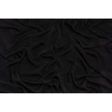 Silk 4-Ply Crepe 54" - Black - Premium Collection