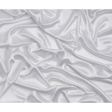 Silk Crepe Back Satin - Bright White - Premium Collection