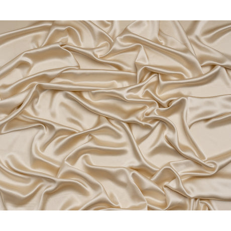 Silk Crepe Back Satin - Tapioca - Premium Collection