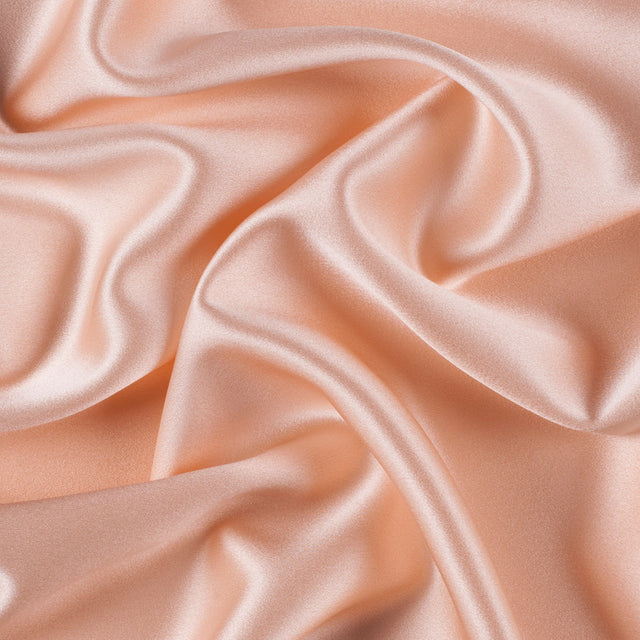 Silk Crepe Back Satin - Pale Blush - Premium Collection