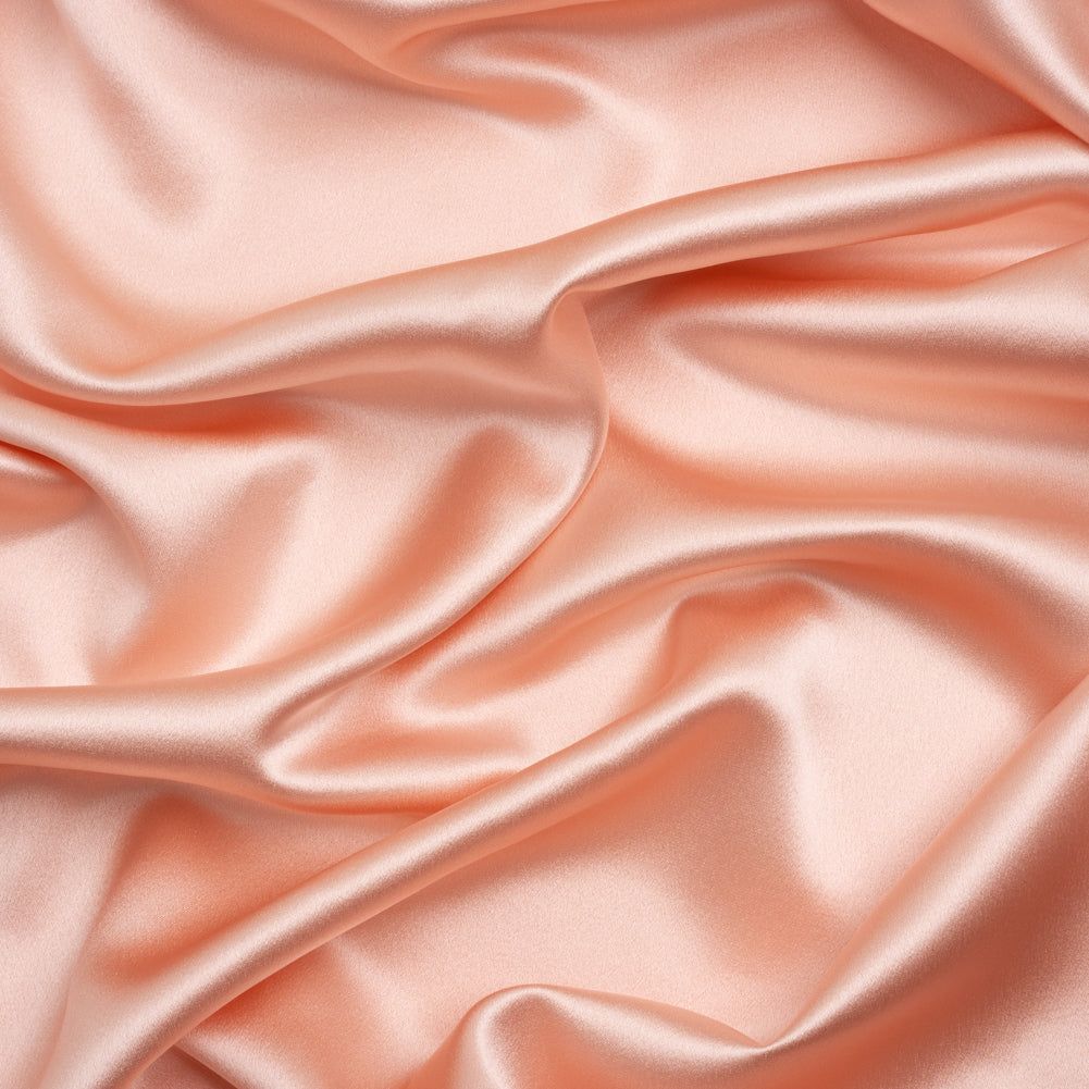 Veiled Rose Silk Crepe Back Sa