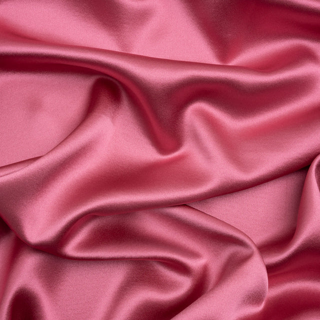 Silk Crepe Back Satin - Rapture Rose - Premium Collection