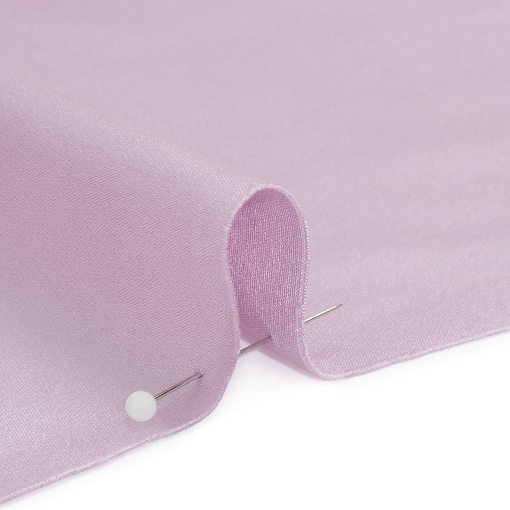 Silk Crepe Back Satin - Lavender Fog - Premium Collection