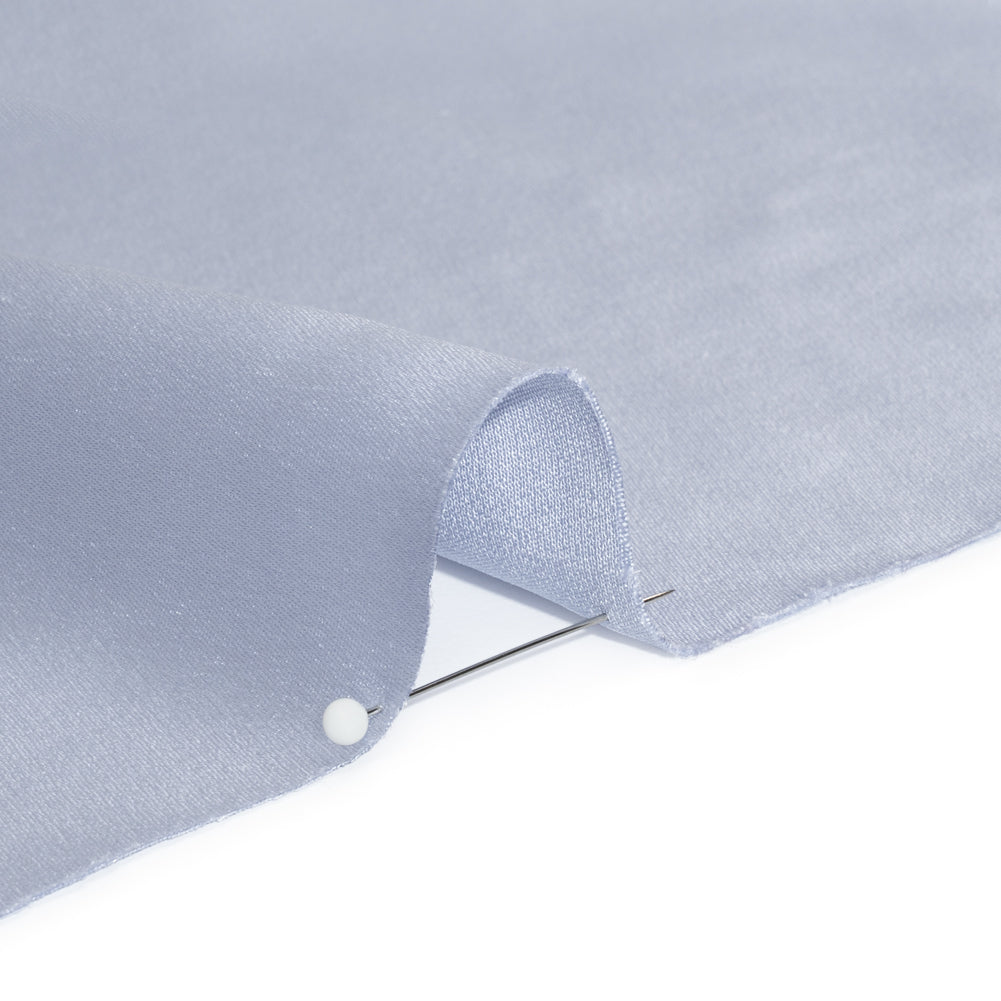Silk Crepe Back Satin - Icelandic Blue - Premium Collection
