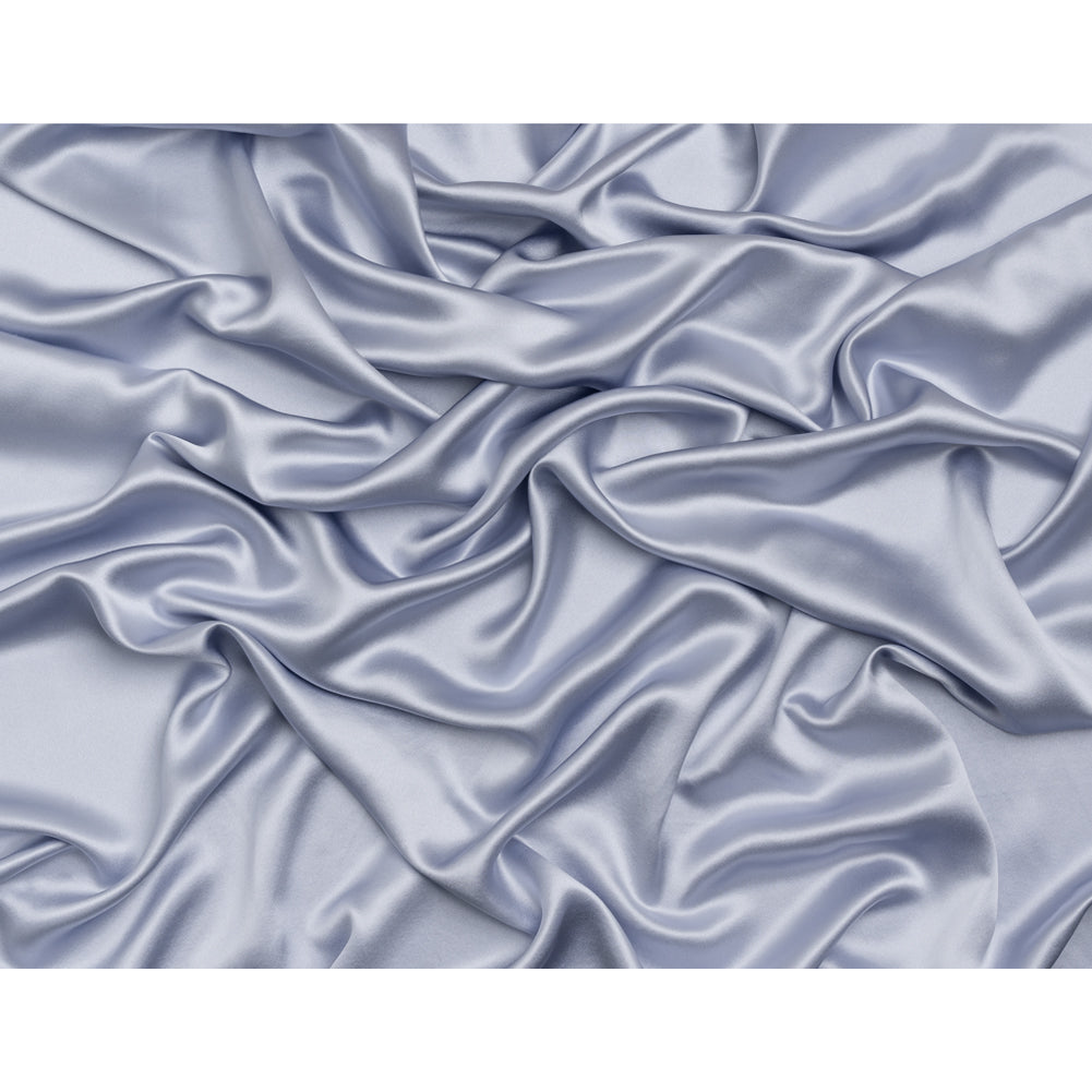 Silk Crepe Back Satin - Icelandic Blue - Premium Collection